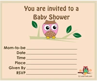 free printable girl baby shower invitations