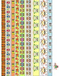 free printable owl washi tapes